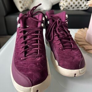 Jordan kids Burgundy Sneakers